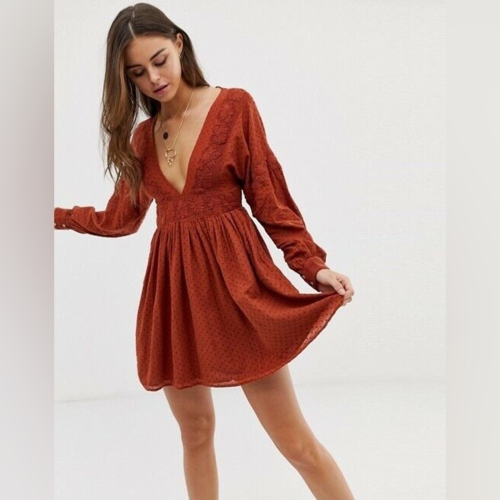 Free People Sugarpie Mini Dress